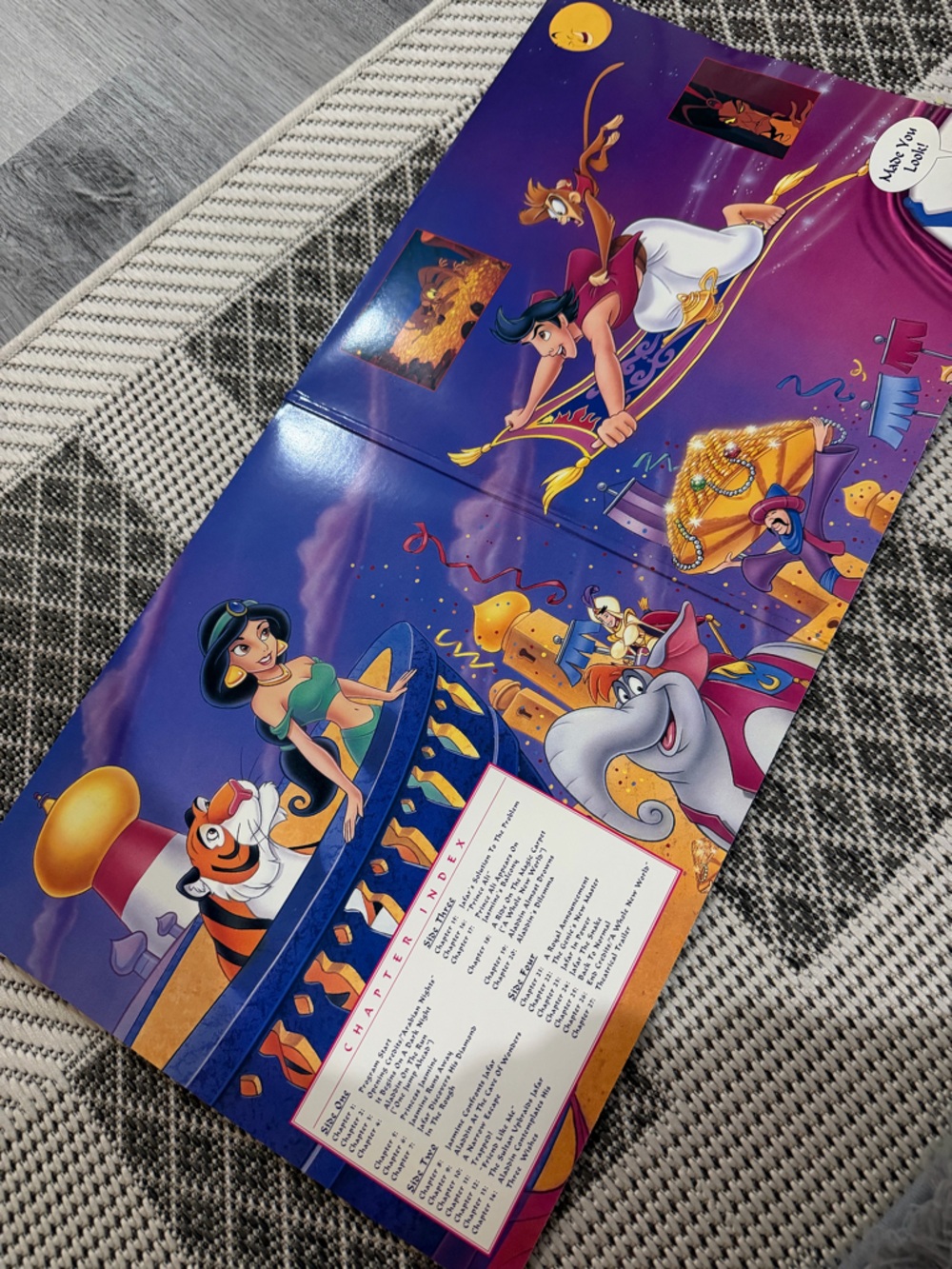 Walt Disney Aladdin LaserDisc - Picture 3 of 7